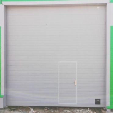 Ворота секционные промышленные гаражные 3000x3750